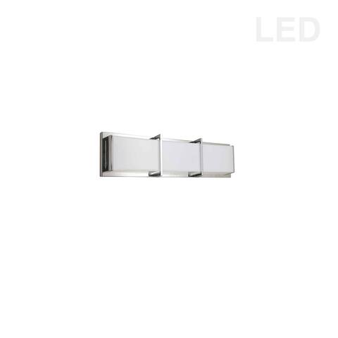 Dainolite Winston 15W Modern Polished Chrome Luxury vanity lights Bathroom Vanity Light Integrated LED