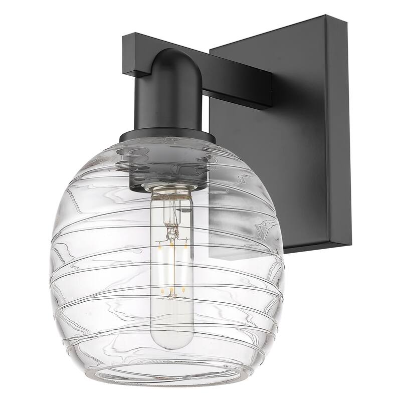 Innovations Lighting Endless Possibilities Arcadia - Belfast - 1 Light 6" Sconce - Matte Black