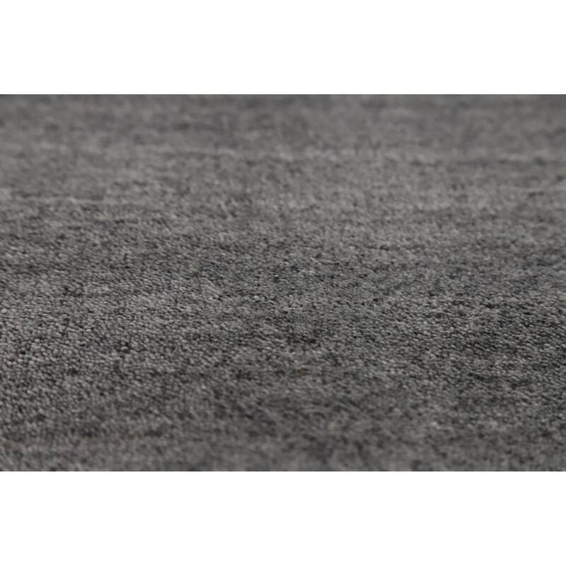 Hand Knotted Oriental 100% Wool Carpet Tribal Animal Pictorial Greys & Charcoal Gabbeh Area Rug - 7' 9'' X 5' 1''