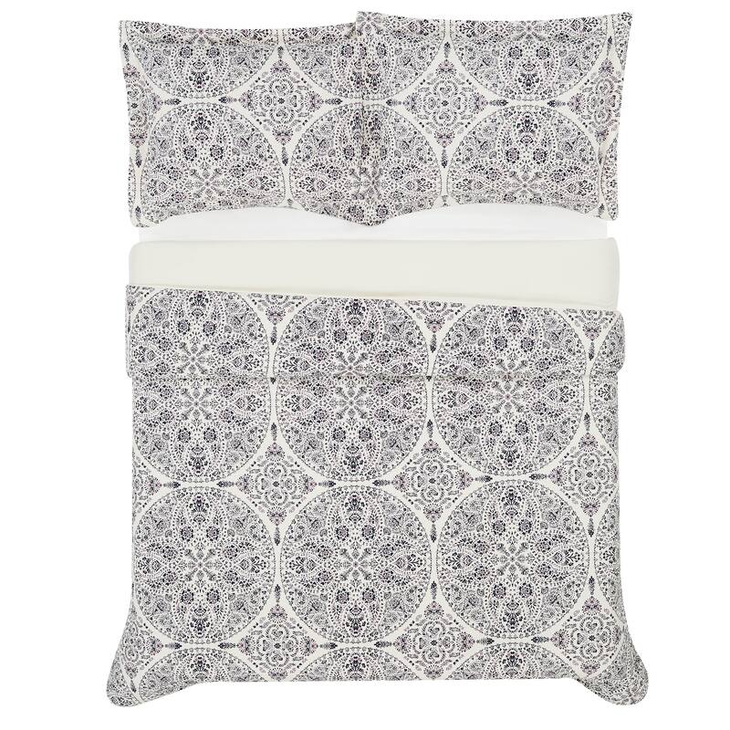 Cannon Gramercy Medallion 3 Piece Comforter Set