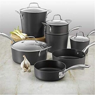 Conical Hard Anodized Cookware Set, Medium - Bed Bath & Beyond - 31481132