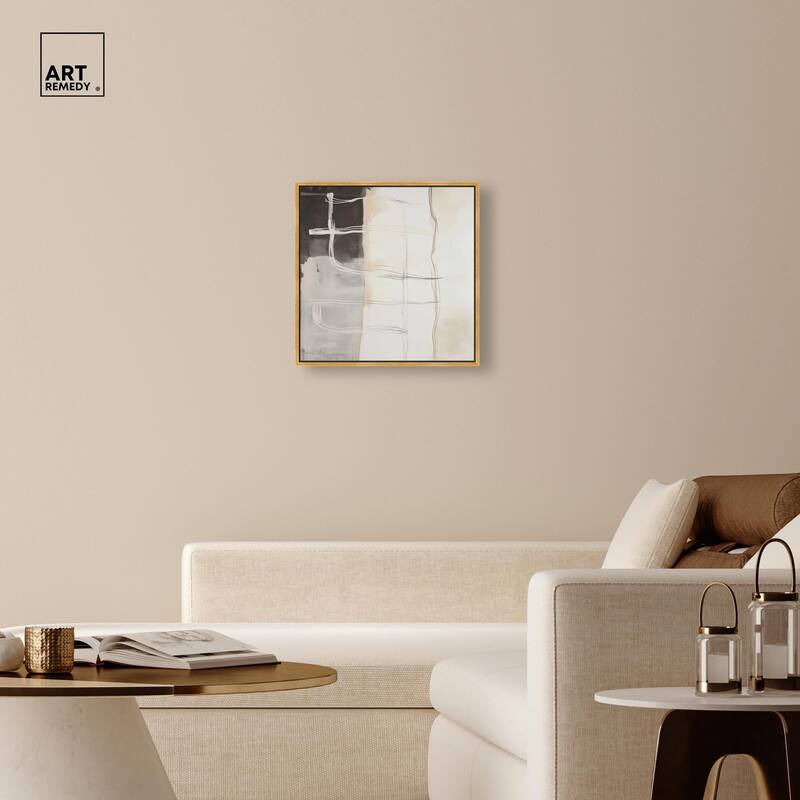 Gestural Glyphs I Canvas by Art Remedy