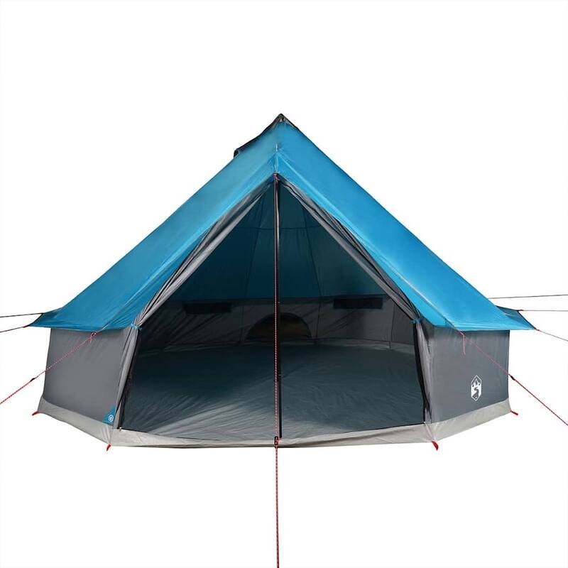 vidaXL Family Tent Tipi Blue Waterproof