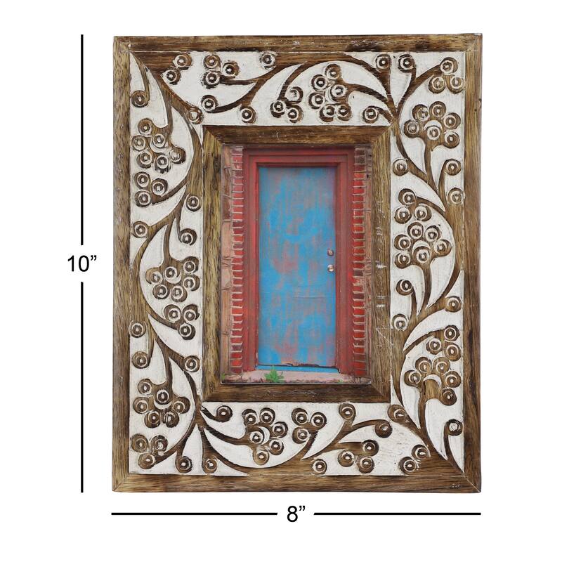 Mango Wood Handmade Photo Frame - Brown - Roche River Decor