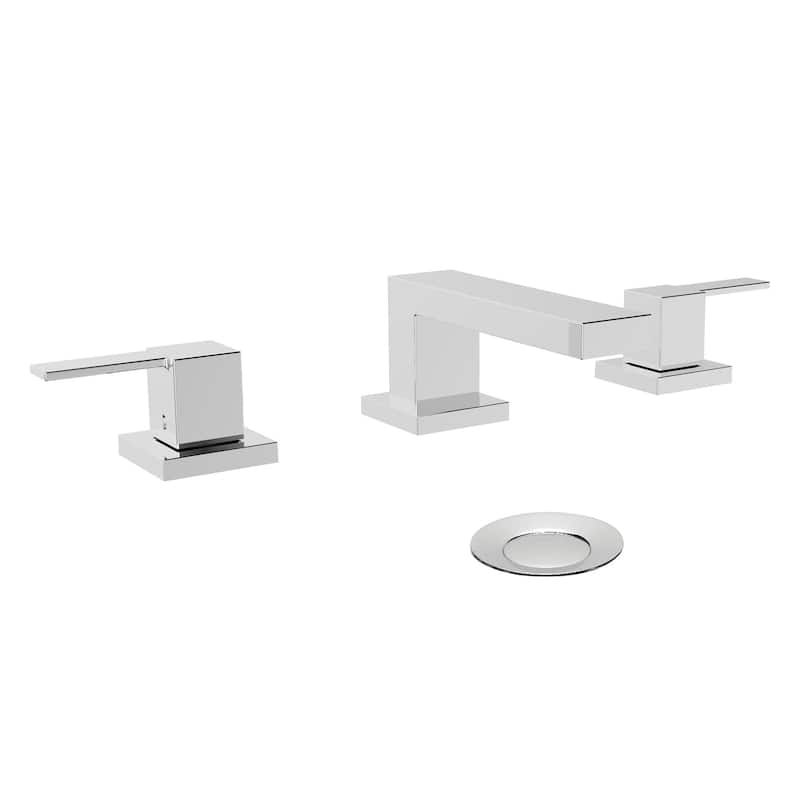 Belanger Widespread Bathroom Faucet with Presto Pop-Up Drain