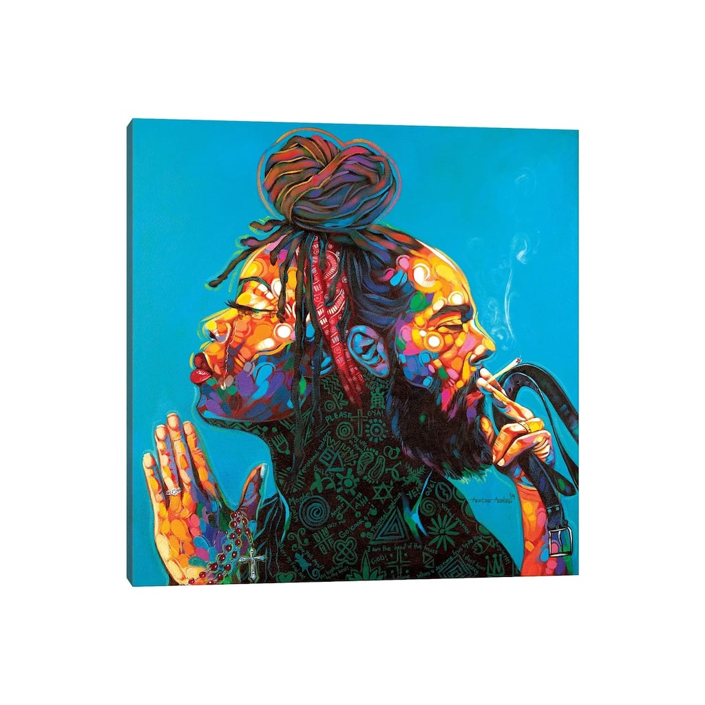 iCanvas "Unequally Yoked" by Akintayo Akintobi Canvas Print