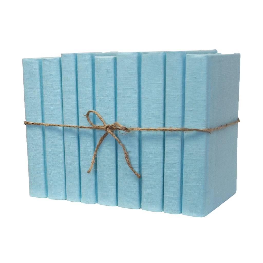 Books Blue Books Decorative Accessories: Pale Sky Linen ColorPak