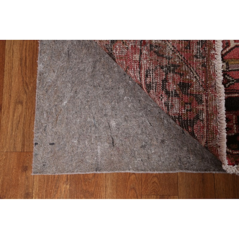 Vegetable Dye Traditional Heriz Persian Area Rug Handmade Wool Carpet - 10'2" x 13'0"