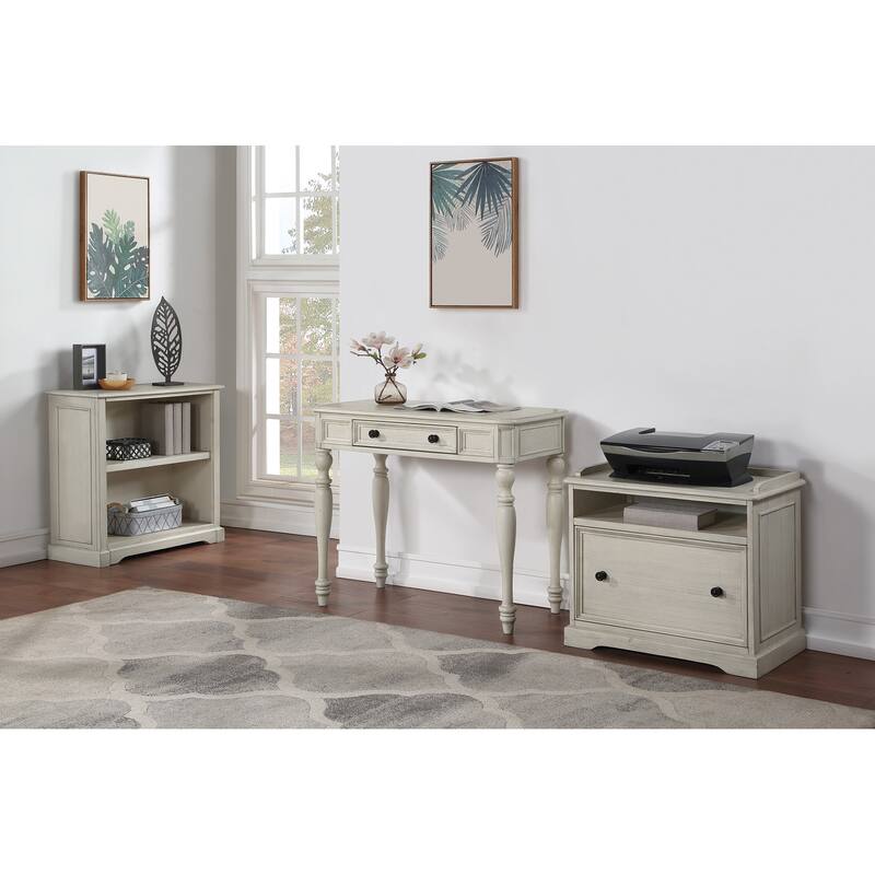 Country Meadows 2-Shelf Bookshelf
