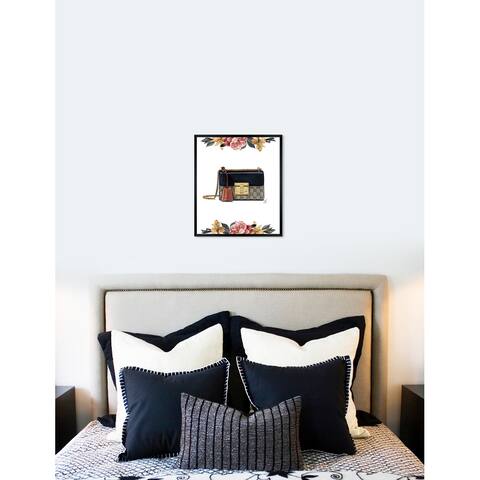 Oliver Gal 'Doll Memories - Leather Love' Fashion Framed Wall Art