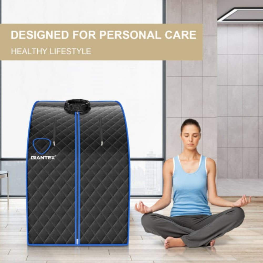 Portable Personal Steam Sauna Spa with 3L Blast-proof Steamer Chair - 30.5