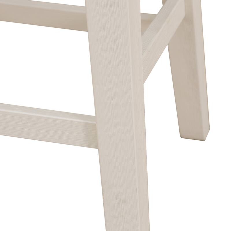 Oak Backless Seat Counter Stools