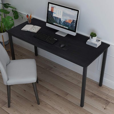 Computer Desk 47in Modern Sturdy Office Desk Study Writing Desk