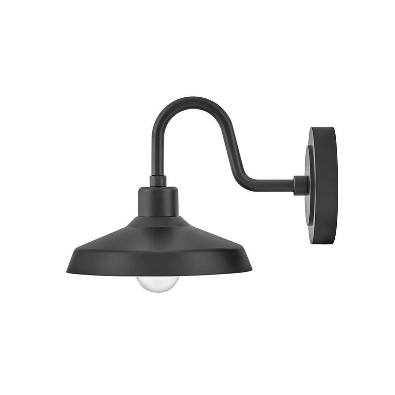 Hinkley Lighting Forge 9" Tall Outdoor Wall Sconce - Black
