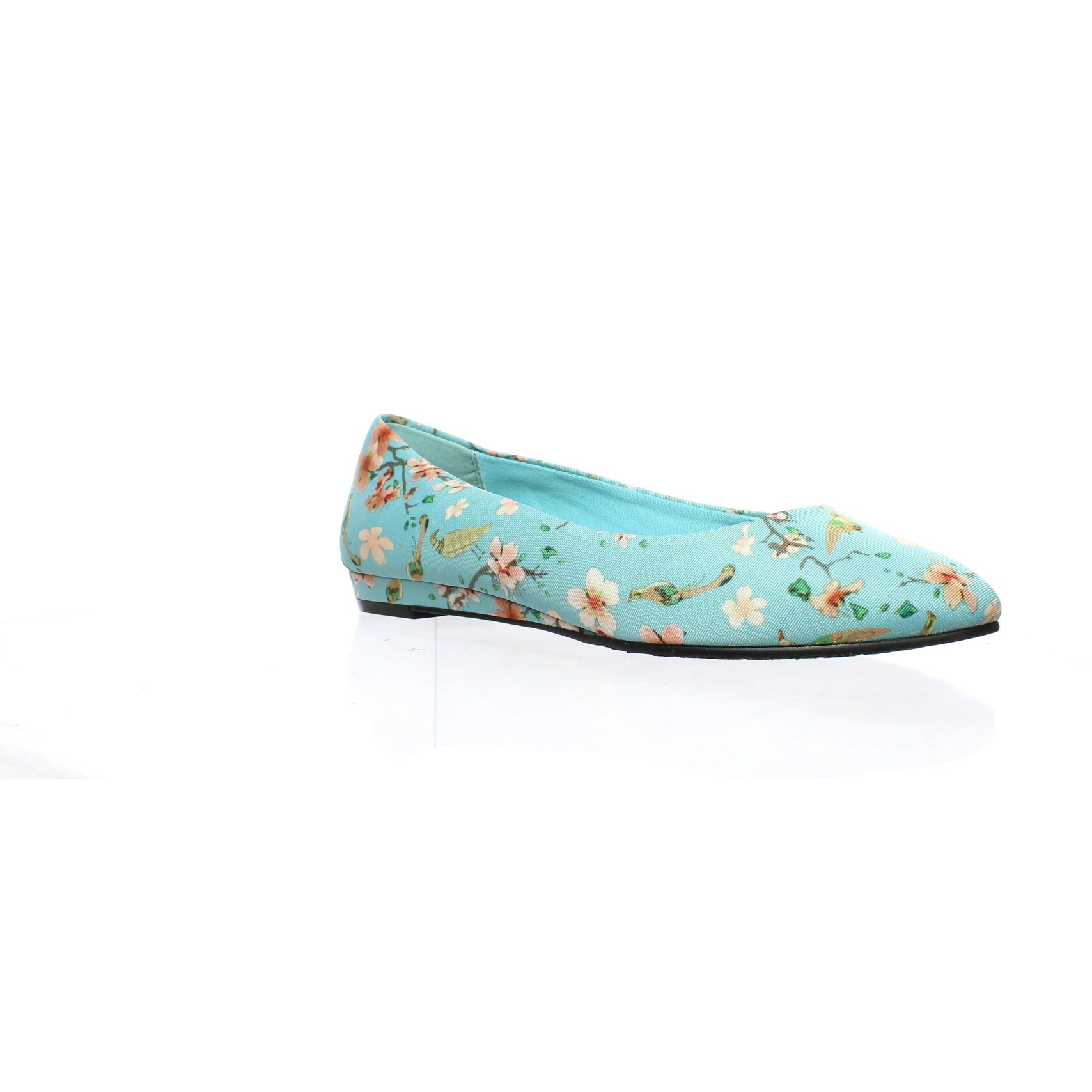 aqua ballet flats