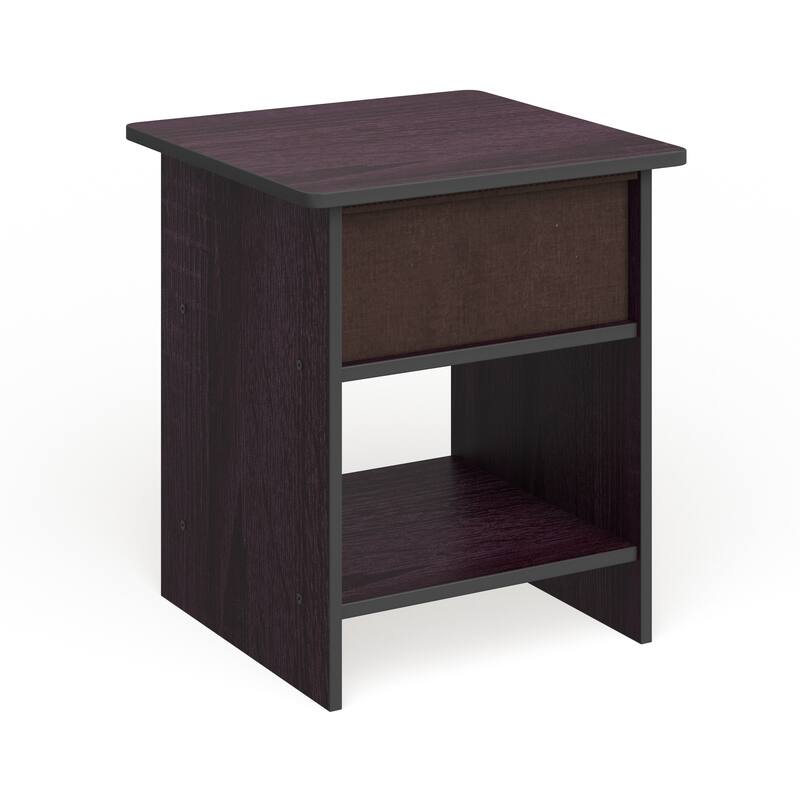 Porch & Den Cooper Square End Table/ Nightstand with Bin Drawer