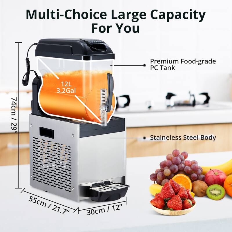 Commercial Slushy Machine Frozen Drink Margarita Smoothie Maker