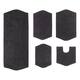 Home Weavers Waterford Collection 5 Piece Genuine Cotton Bath Rugs Set