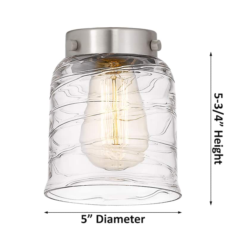 Innovations Lighting Downtown Urban - Caden Bell - 1 Light 5" Cord Hung Mini Pendant