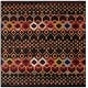 preview thumbnail 14 of 96, SAFAVIEH Amsterdam Bridget Moroccan Boho Rug 10' Square - Black/Multi