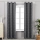 preview thumbnail 83 of 86, Deconovo Decorative Silver Diamond Curtains (2 Panel)