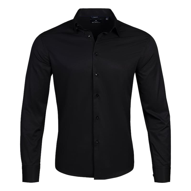 Ben Sherman Men's Basketweave Dobby Dress Shirt - Slim Fit