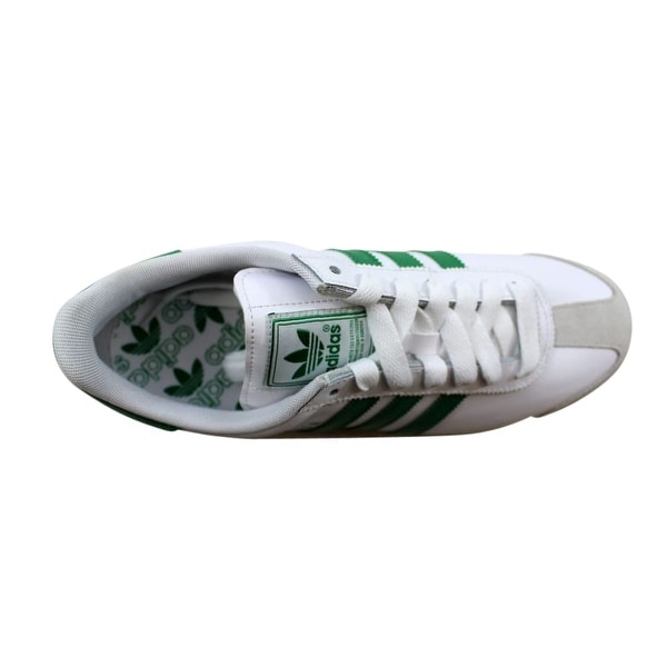 adidas samoa white green