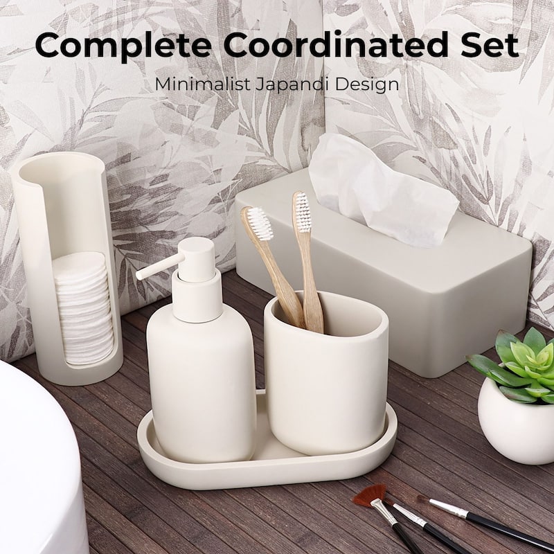 Minimalist Cotton Pad Holder - 2.75" L x2.75" W x 7" H