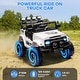 preview thumbnail 24 of 38, 12V Kids Ride on Truck, Ride on Jeep Car with Remote Control