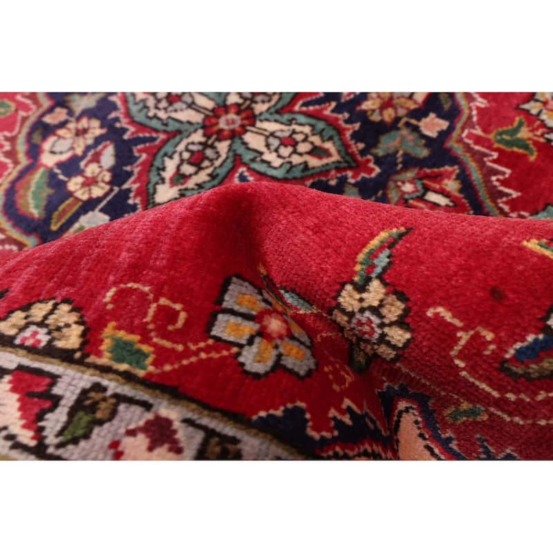 ECARPETGALLERY Hand-knotted Anadol Red Wool Rug - 4'2 x 5'9