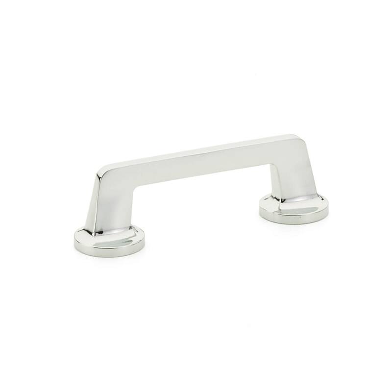 Schaub and Company Northport 4" Center to Center Contemporary Cabinet - Polished Chrome
