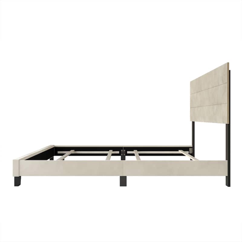 Clayfell Vallejo Upholstered Panel Bed