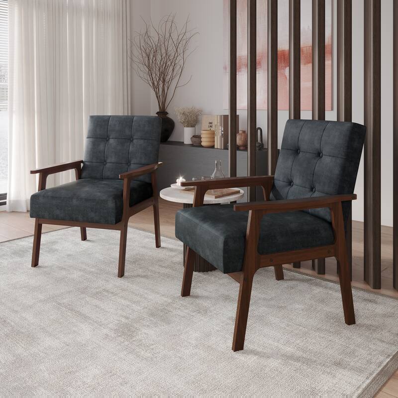 CraftPorch Modern 2- Pieces Accent Chairs