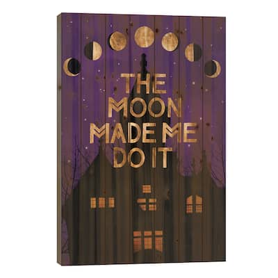 Hallow's Eve I Print On Wood by Grace Popp - Multi-Color