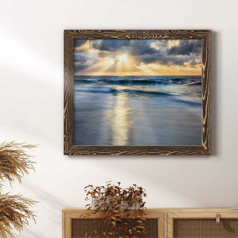 Cloudscape Shore-Premium Framed Canvas - Ready to Hang