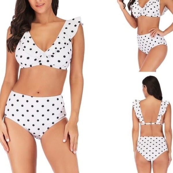 ruffle 2 piece bathing suits