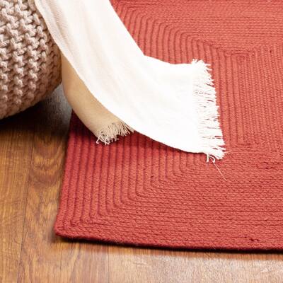 Solid Braided Rug