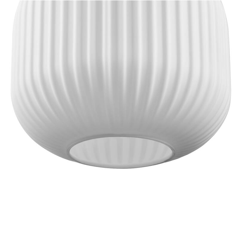Globe Electric 91005472 Lily 8" Wide Semi-Flush Ceiling Fixture with