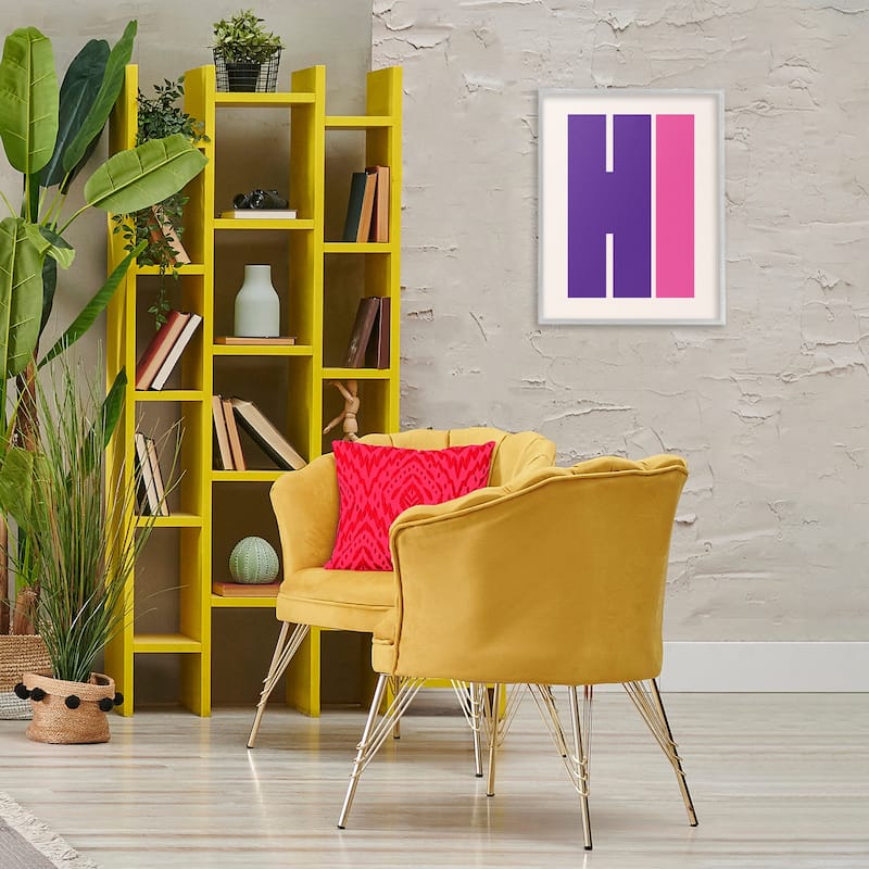 Stupell Hi Contemporary Typography Framed Giclee Art Design By House of Lulu