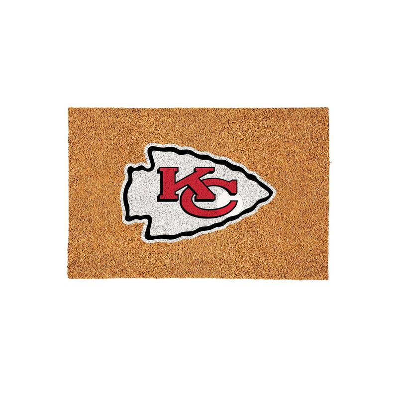 Kansas City Chiefs Full Color Indoor/Outdoor Coir Mat