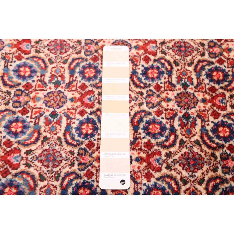 ECARPETGALLERY Hand-knotted Kayseri Cream Wool Rug - 3'5 x 10'5