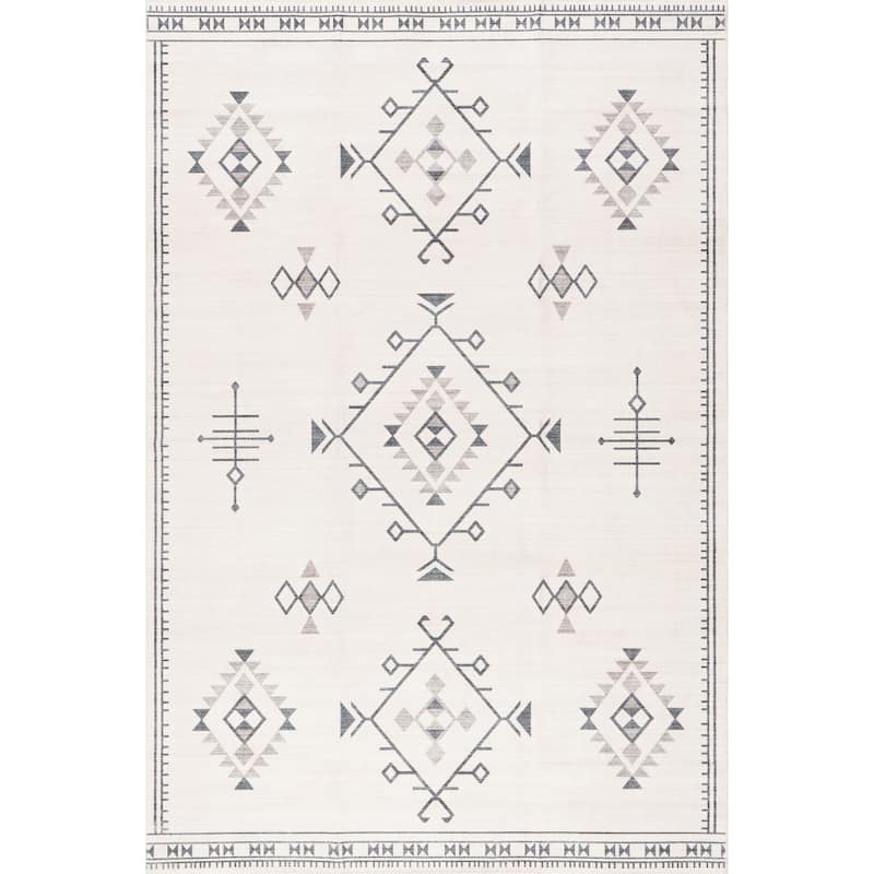 Nuloom Shenai SplashGuard Machine Washable Area Rug