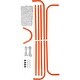 preview thumbnail 2 of 19, Lacrosse Goal Perfect for Youth Adult Training Splicing type