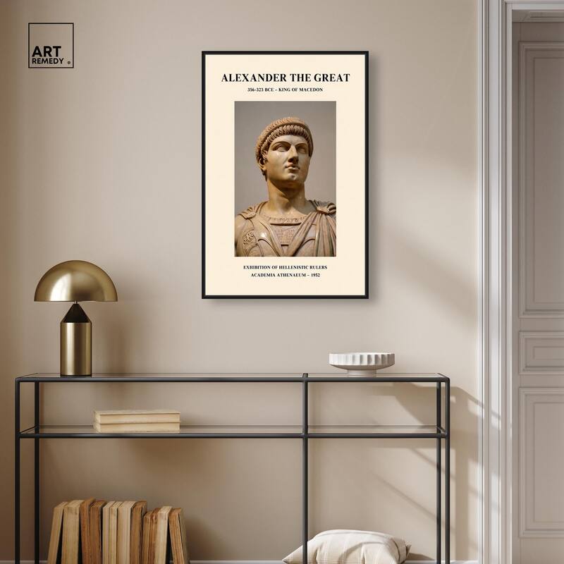 Alexander the Great Canvas by Art Remedy