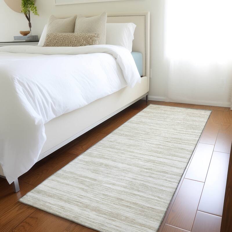 Premium Washable Super Soft Casual Ombre Mayfield Rug - Ivory - 2'3" x 7'6"