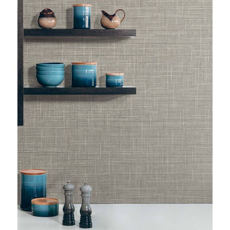 DuPont Tedlar Grasmere Weave High Performance Vinyl Unpasted Wallpaper