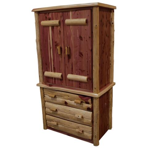 Red Cedar Log - Armoire