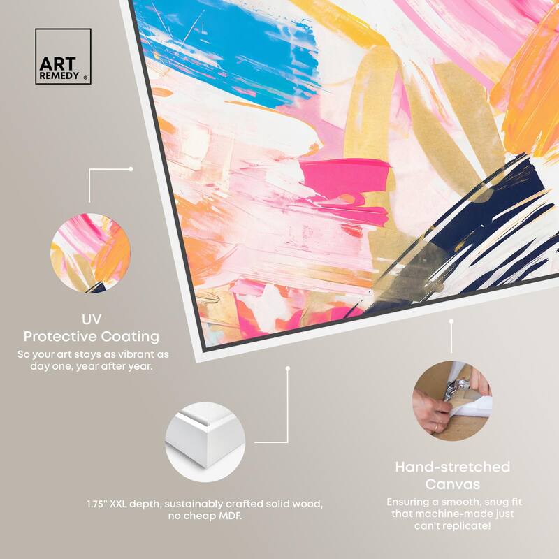 Language Spontaneity II Canvas Set of 2 by Art Remedy