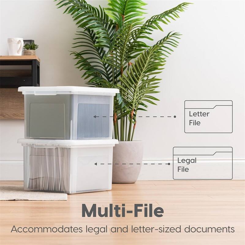 Letter/Legal File Tote Box