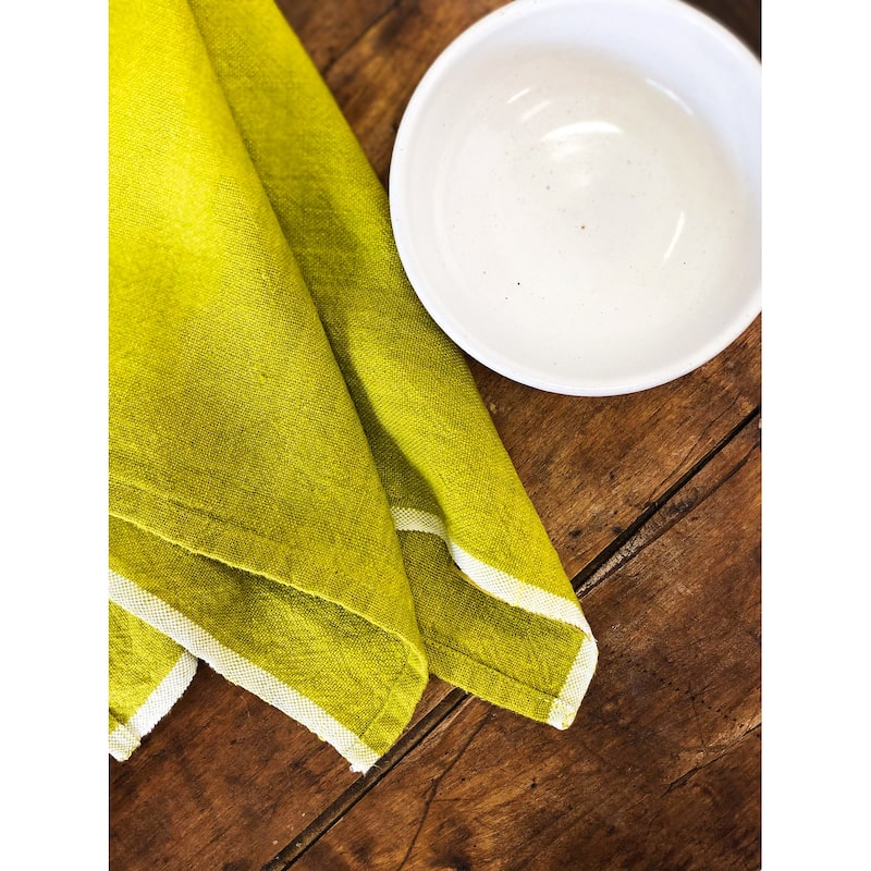 Caravan Chunky Linen Tea Towels Set of 2